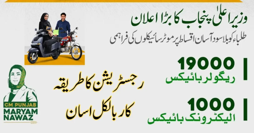 CM PUNJAB BIKE SCHEME